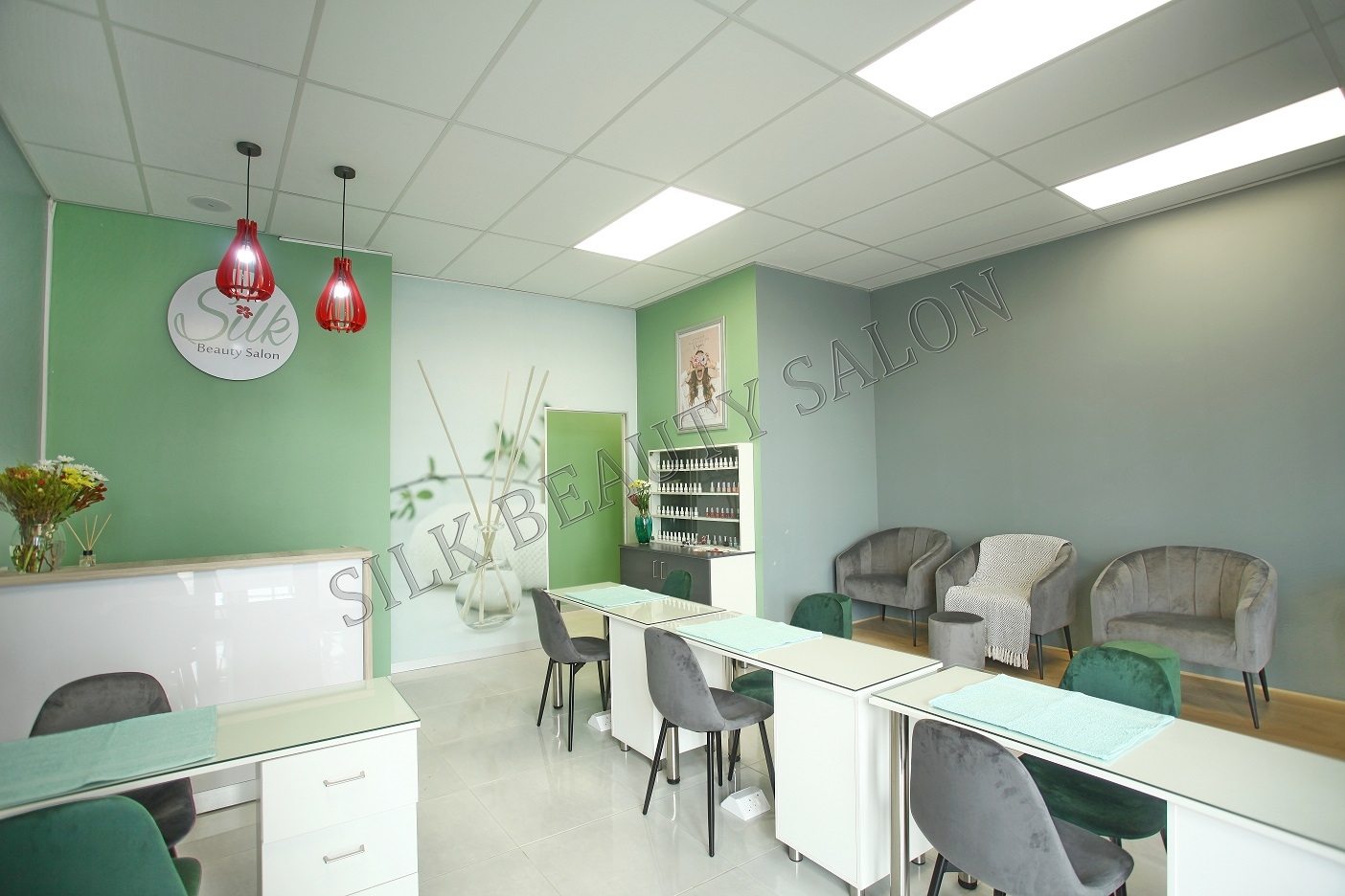 SilkBeauty Salon Slider Images