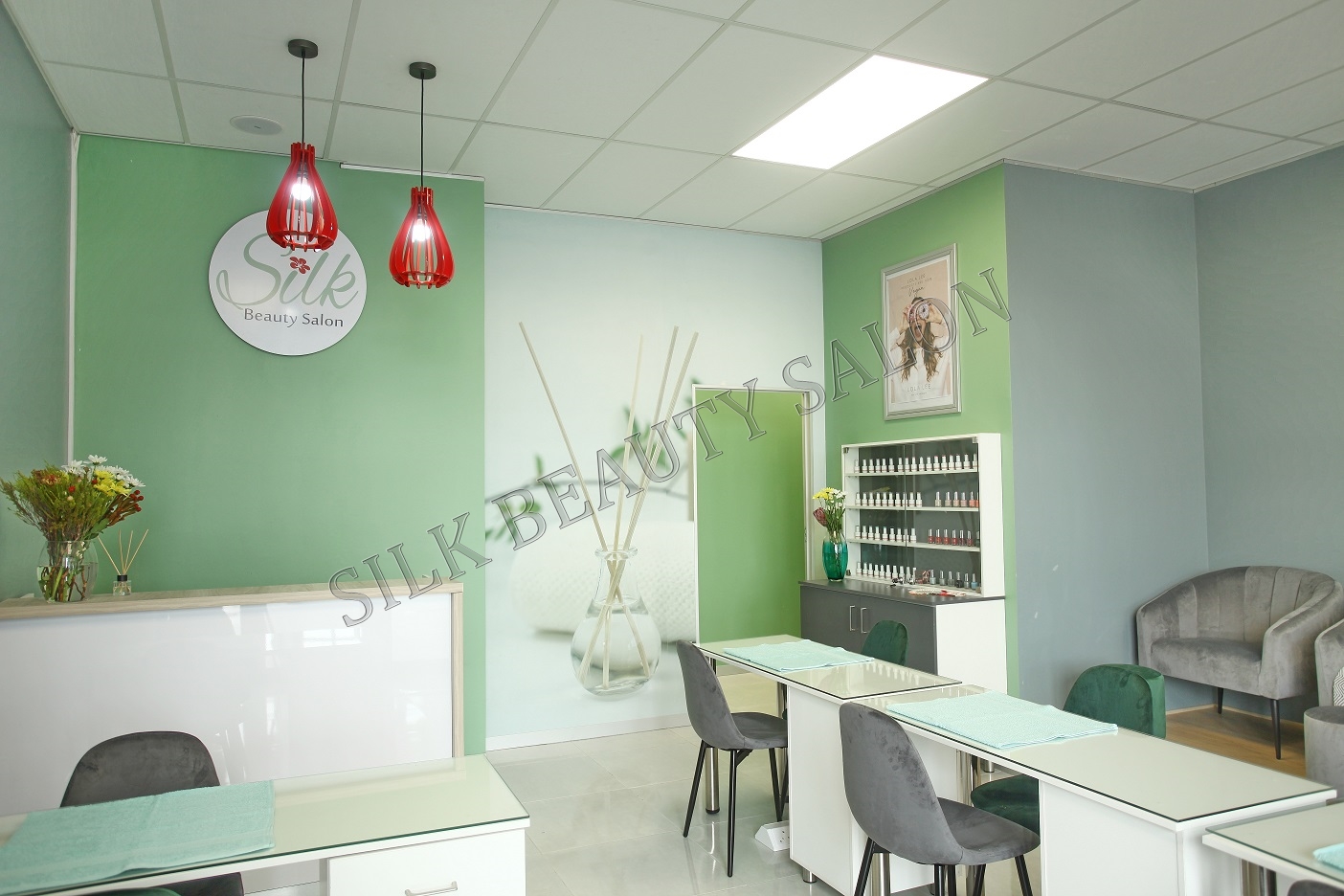 SilkBeauty Salon Slider Images