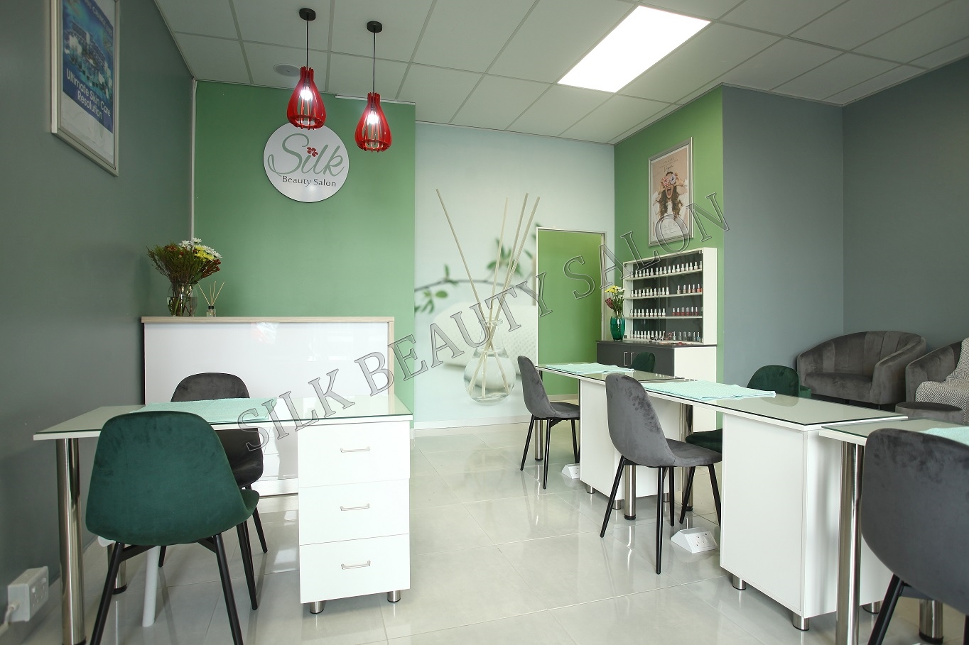 SilkBeauty Salon Slider Images