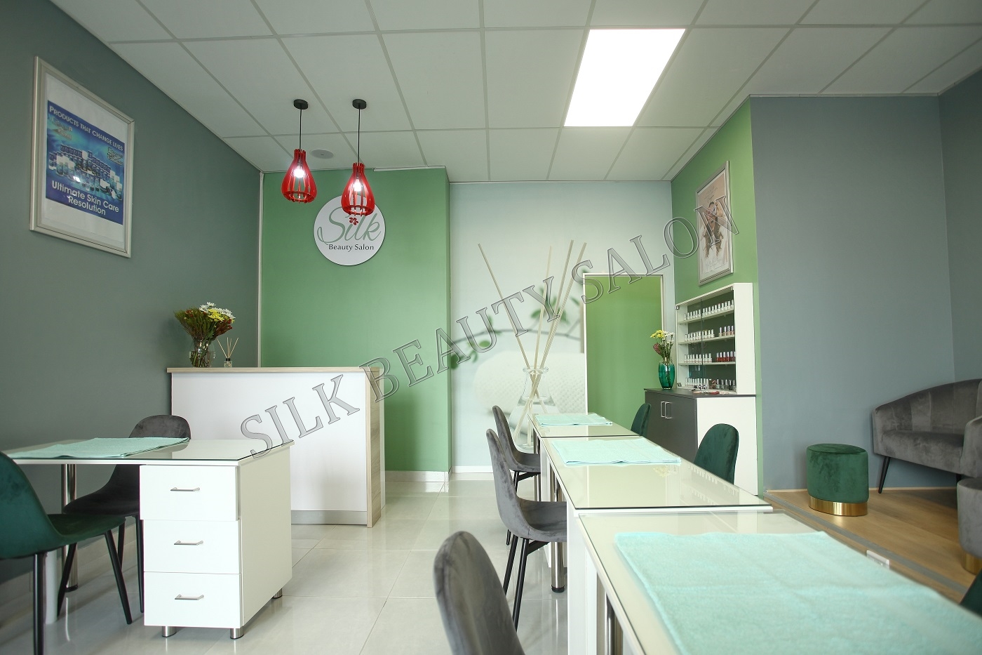 SilkBeauty Salon Slider Images
