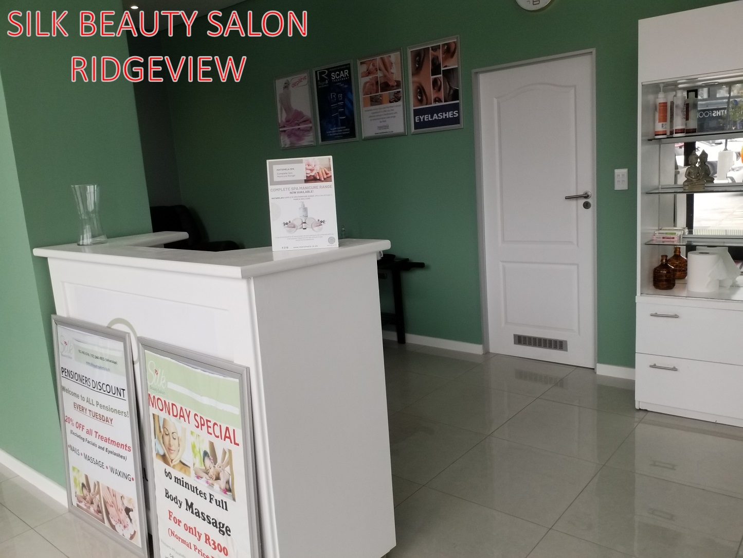 SilkBeauty Salon Slider Images