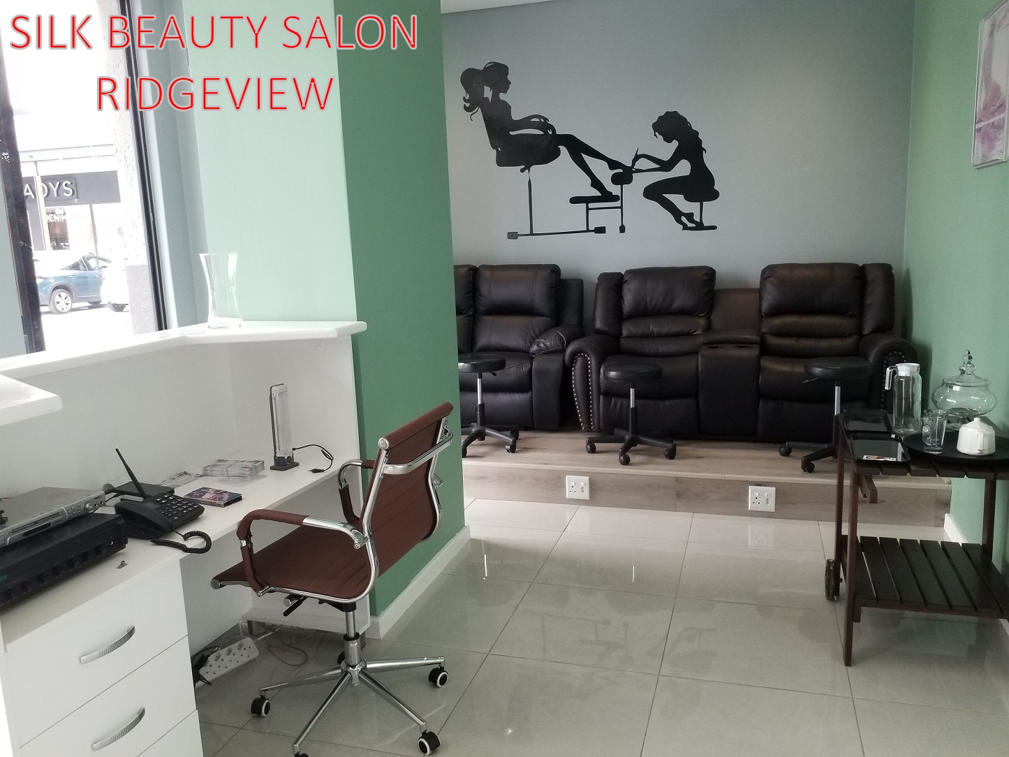 SilkBeauty Salon Slider Images