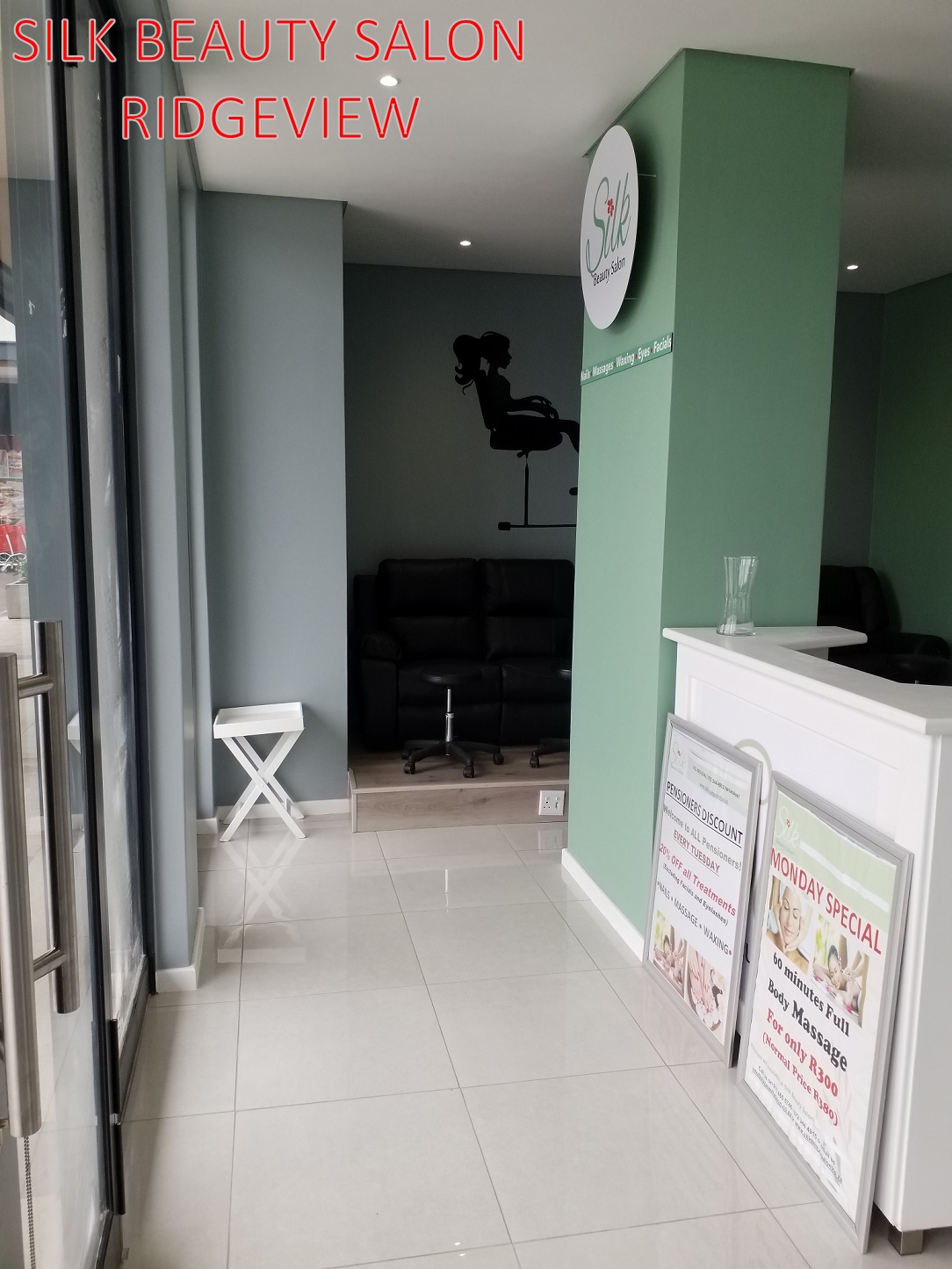 SilkBeauty Salon Slider Images